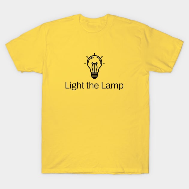 Light the lamp T-Shirt by Sobalvarro